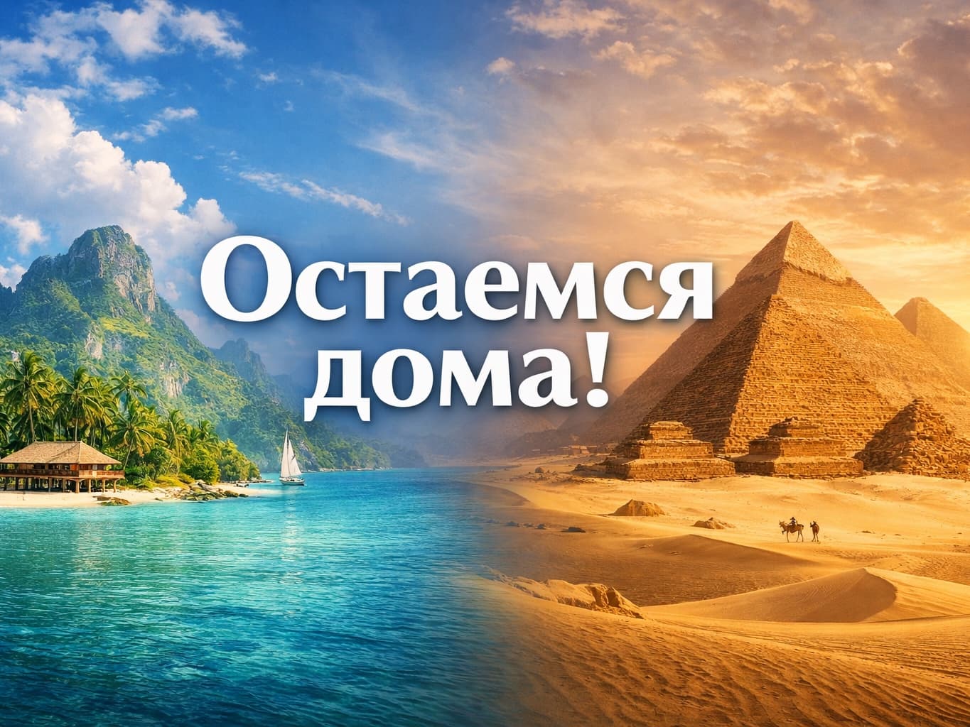 Остаемся дома!