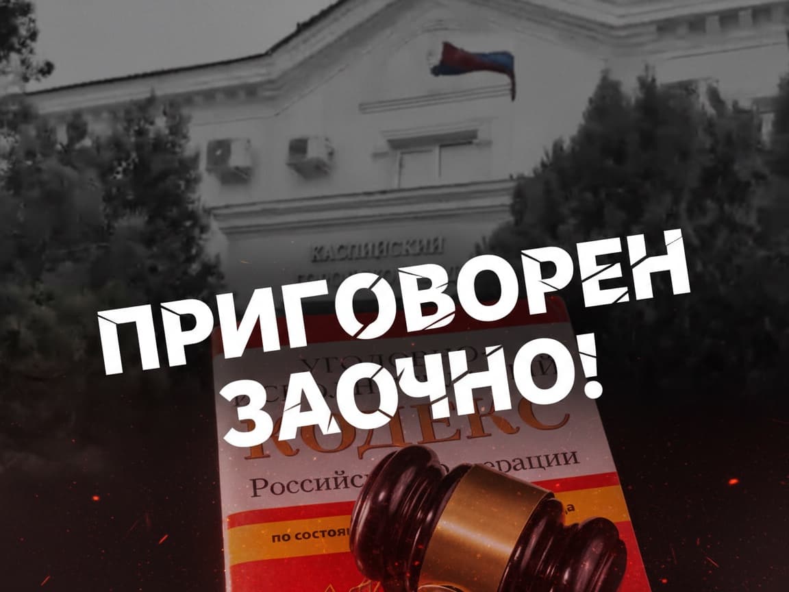 Приговорен заочно!