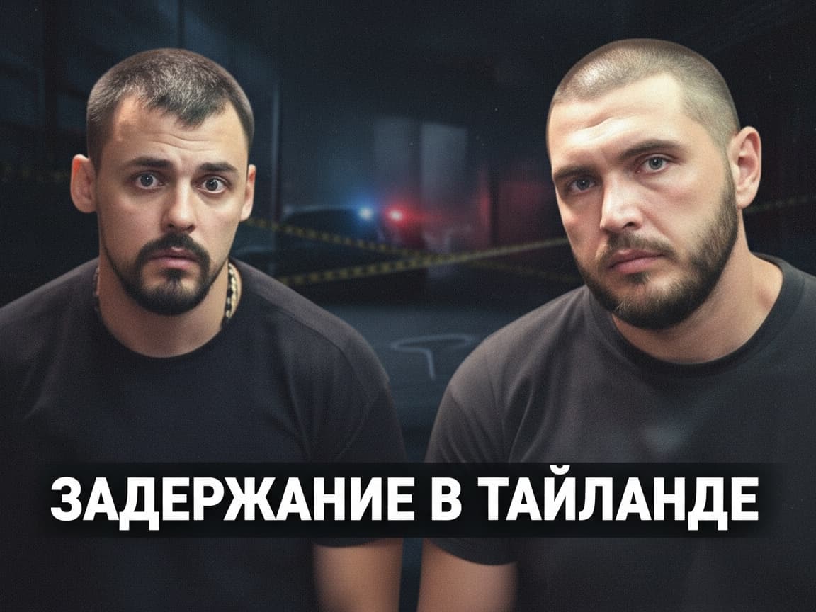 Задержание в Тайланде